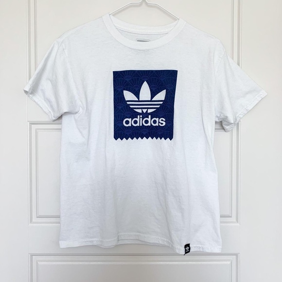 adidas Shirts Adidas White Tee Shirt Poshmark